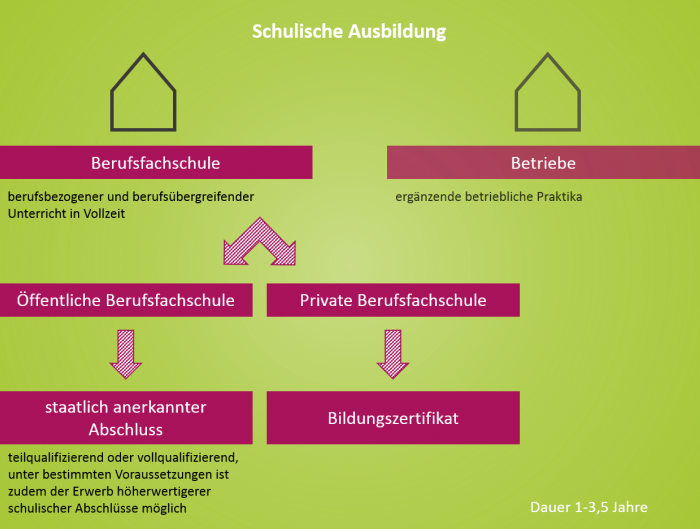 Schulische Ausbildung